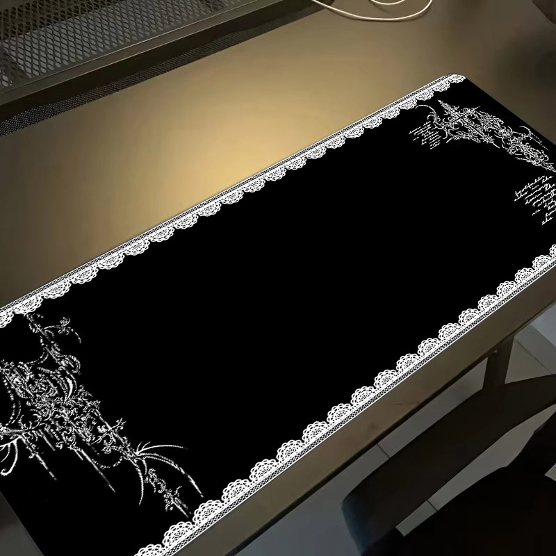 Desk Setup Dark - Podkładka pod mysz w ciemnym stylu