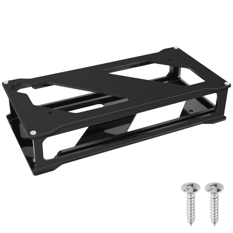 Desk Setup Hub - Akrylowy uchwyt pod biurko do stacji