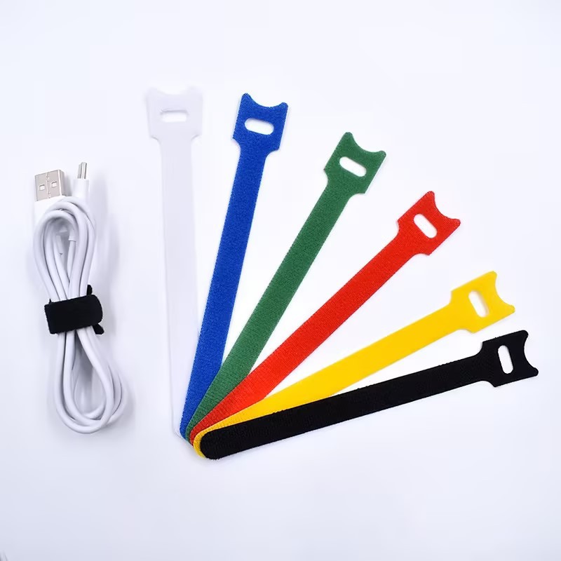 Cable Velcro Strap - 10 szt. Opaski samoprzylepne na rzepy,