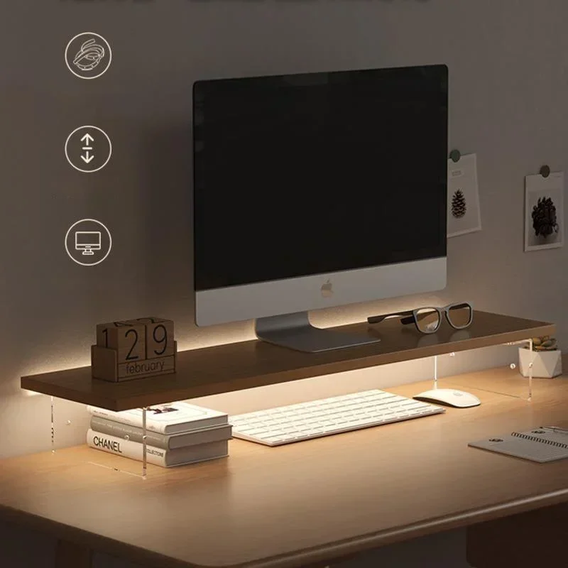 Desk Setup Productivity - Monitor komputerowy Niski stół Biurko Wysokość