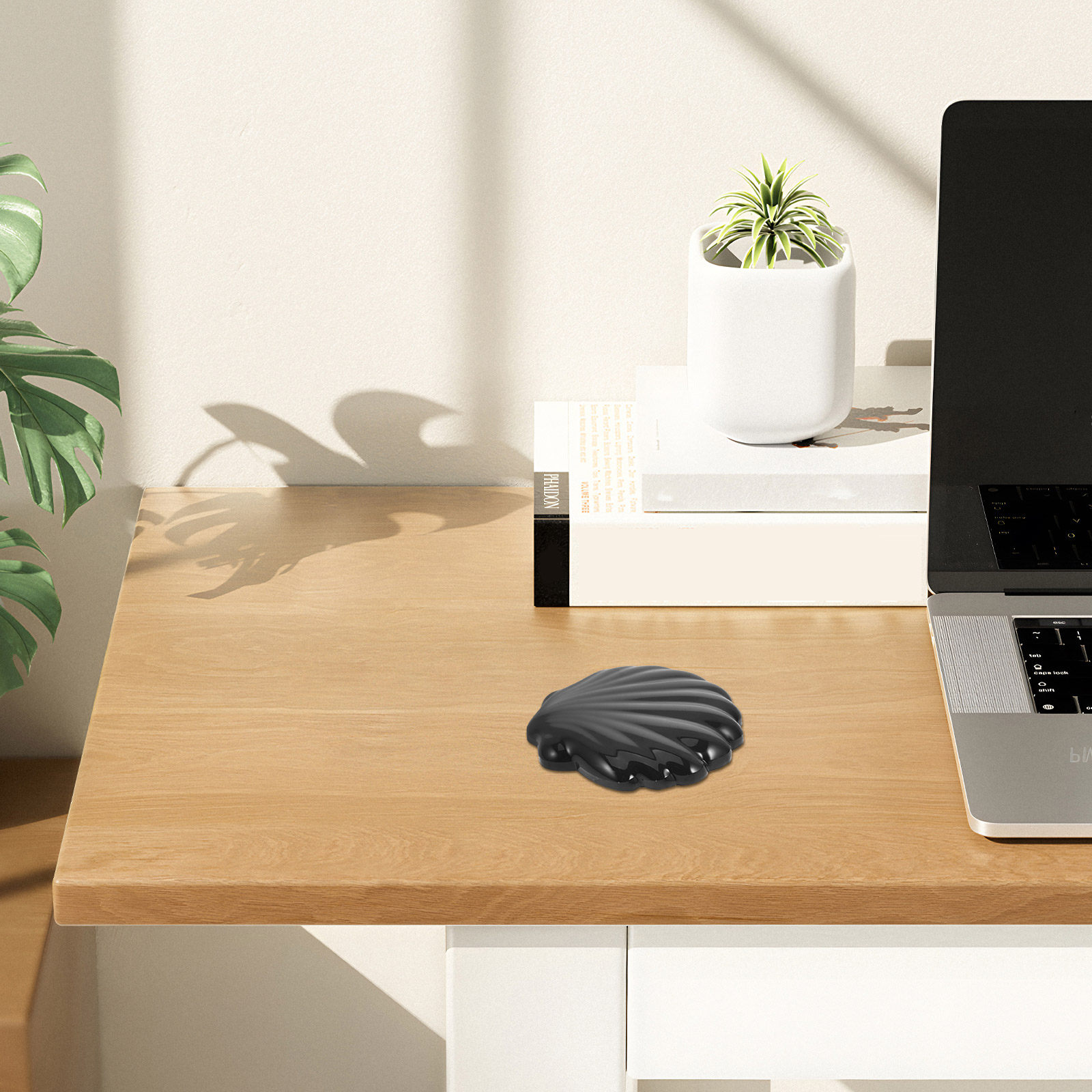 Desk Setup Ergonomics - Podkładka pod mysz w kształcie muszli,