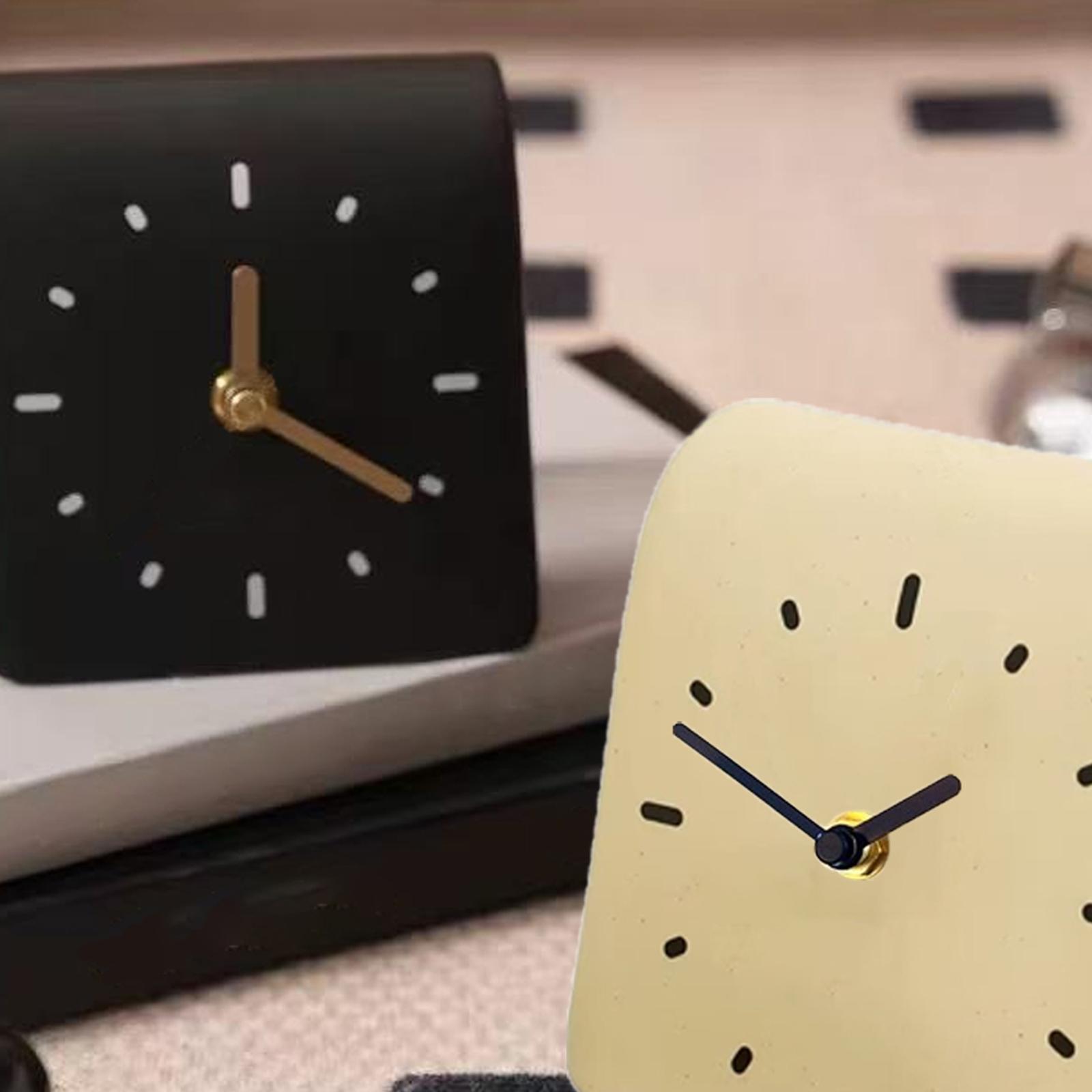 Desk Setup Productivity - Zegar biurkowy, zegar na półkę w