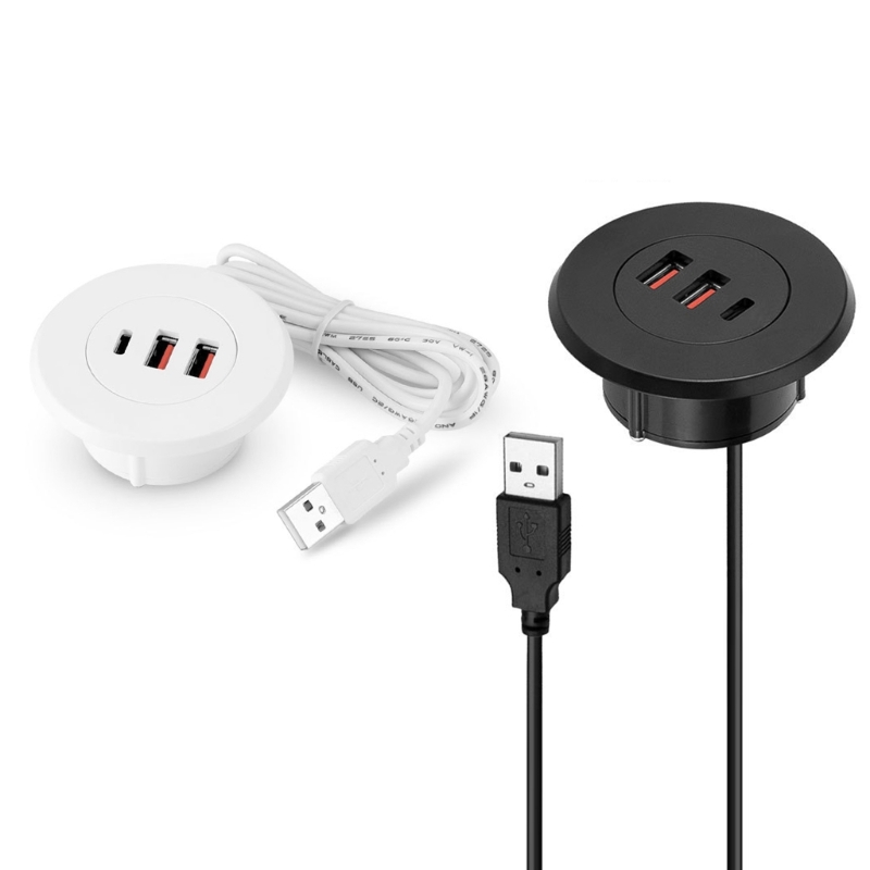 Desk Setup Hub - Wbudowany rozdzielacz ładowania USB typu C