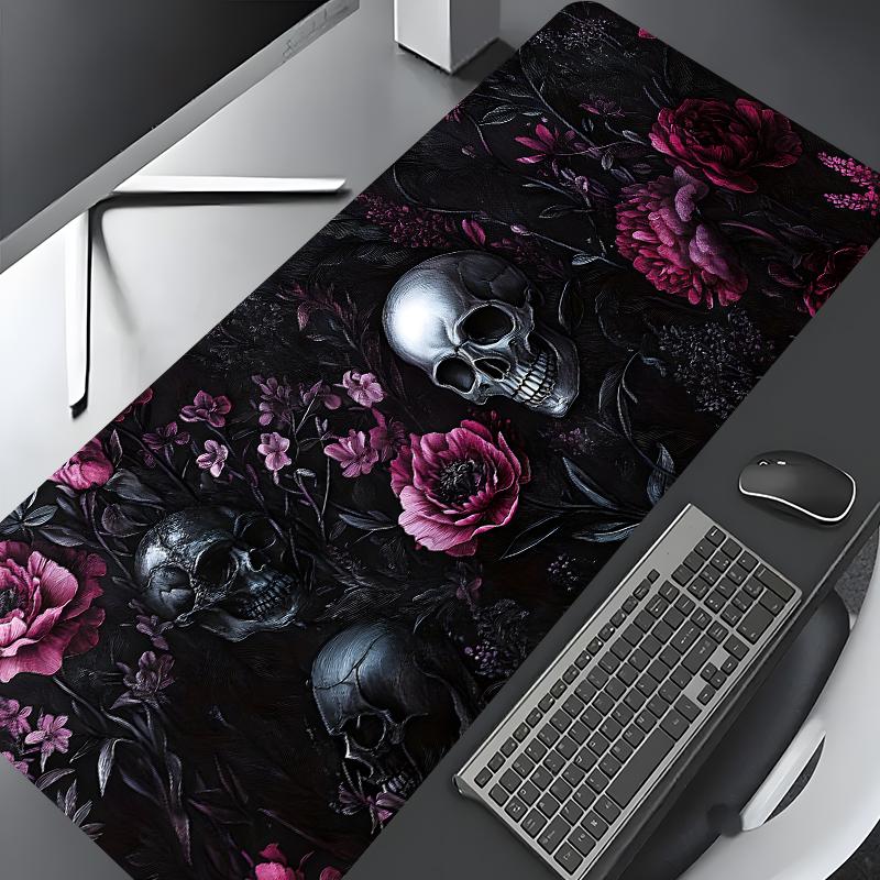 Desk Setup Pink - Podkładka pod mysz Brand Gothic Skull,