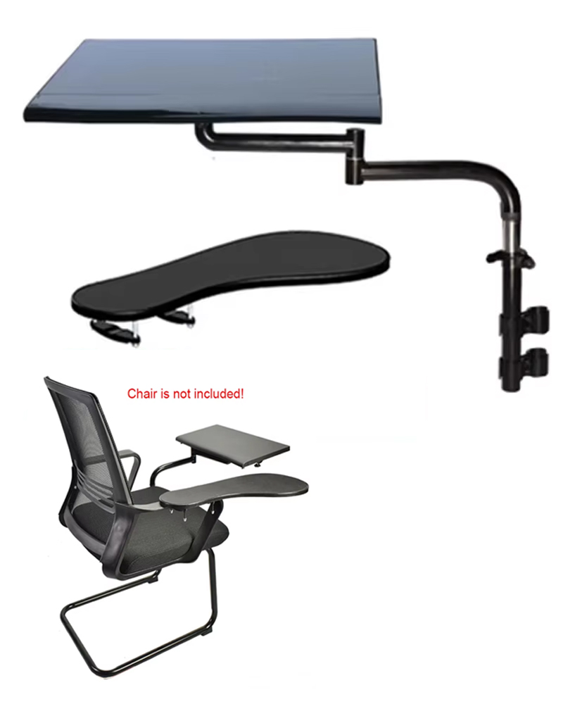 Desk Setup Pink - Hyvarwey pełnoekranowy wielofunkcyjny łuk krzesło zaciskanie