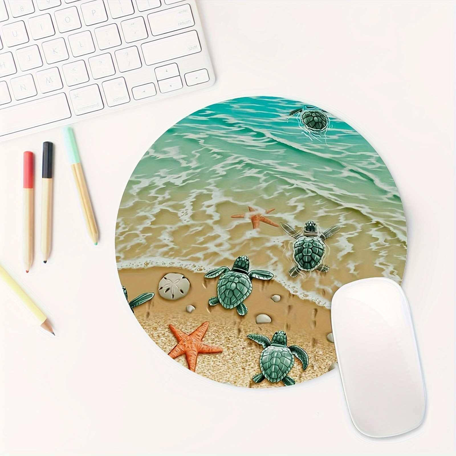 Desk Setup Productivity - Urocza podkładka pod mysz z motywem