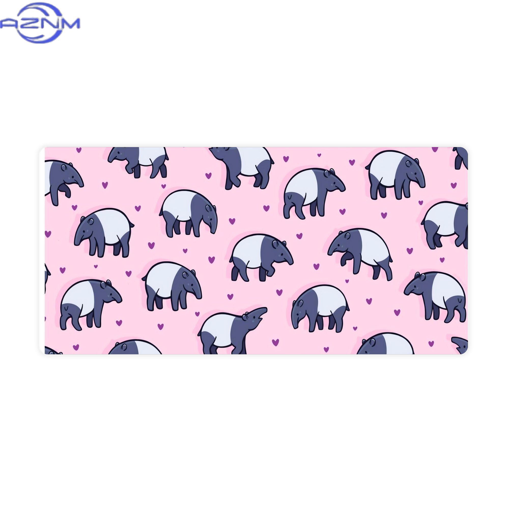 Desk Setup Streaming - Duża podkładka na biurko Tiny Tapirs
