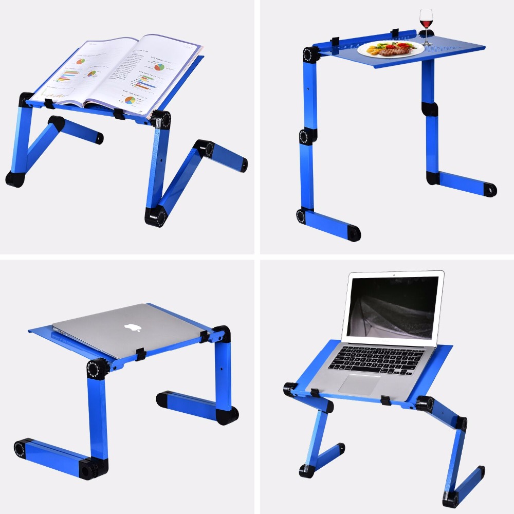 Stolik na laptopa ze stopu alu – Desk Setup Home Office recenzja i cena