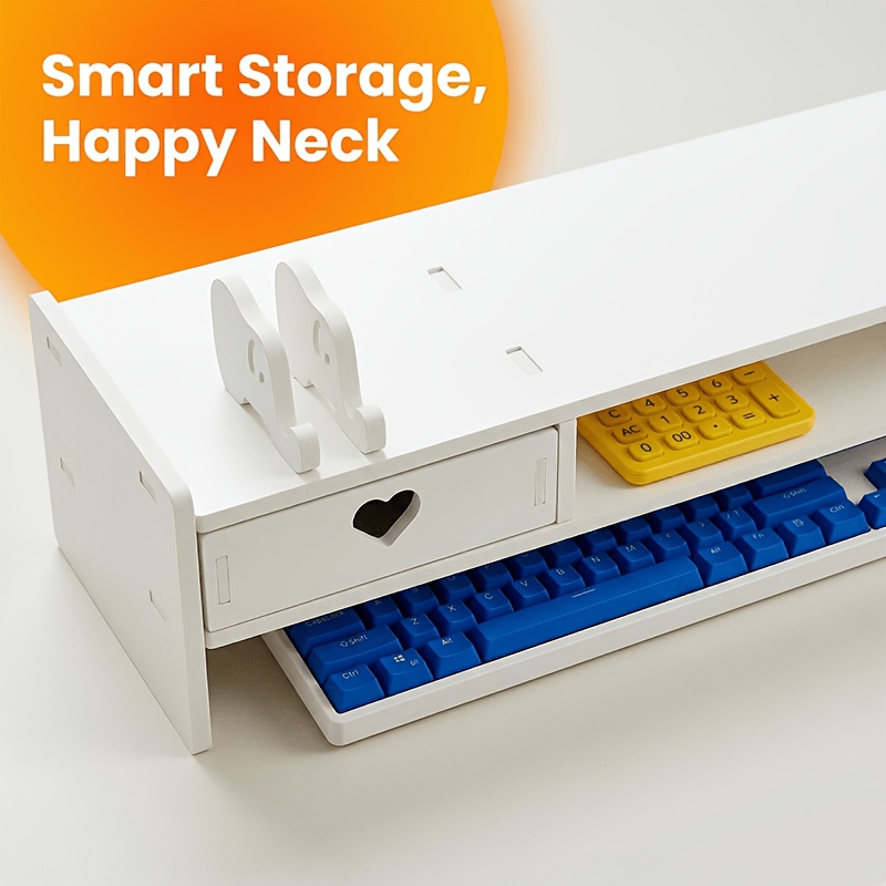 Minimalistyczna biała podstawk – Desk Setup Home Office recenzja i cena