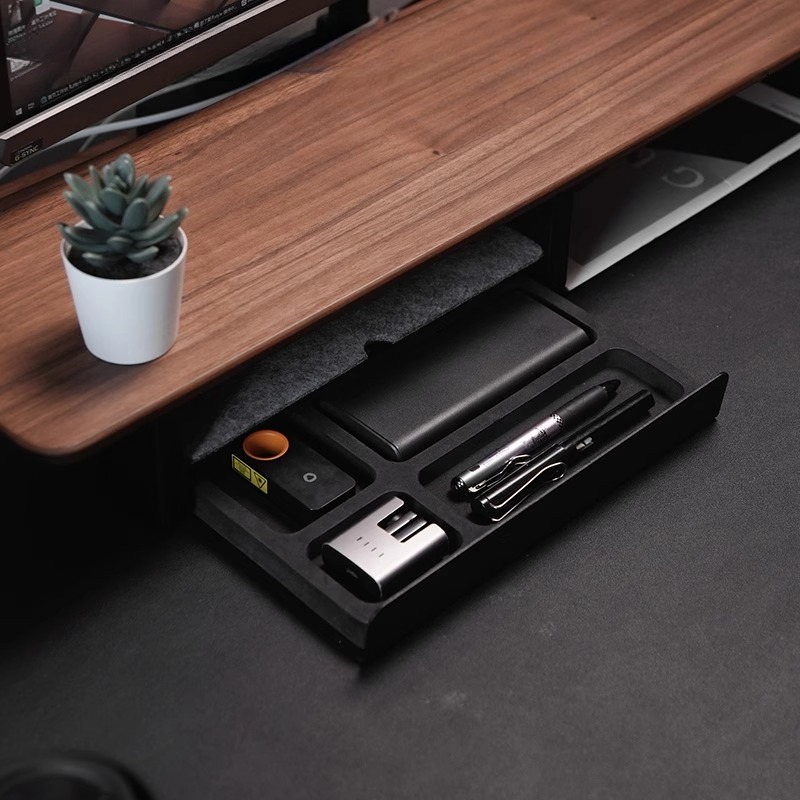 Podstawka pod monitor z szufla – Desk Setup Ergonomics recenzja i cena