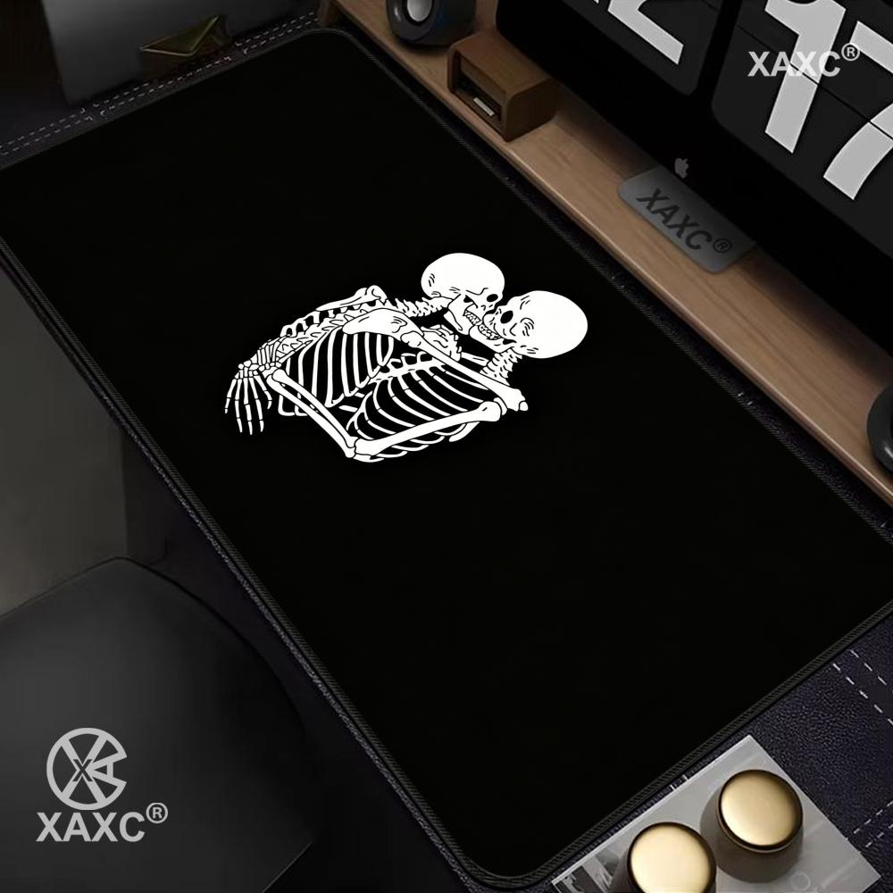 Podkładka pod mysz Skull, ciem – Desk Setup Dark recenzja i cena