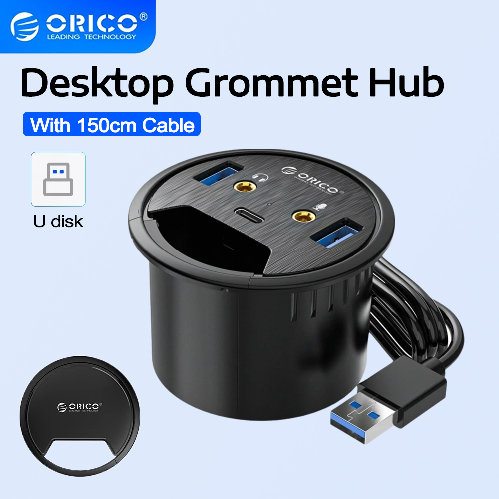 ORICO Desktop Grommet USB 3.0  – Desk Setup Hub recenzja i cena