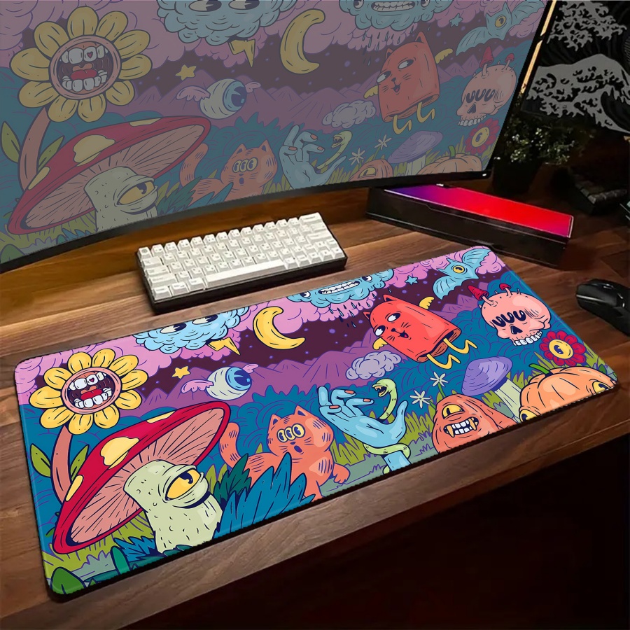 Podkładka pod mysz Zwierzę Roś – Desk Setup With Plants recenzja i cena
