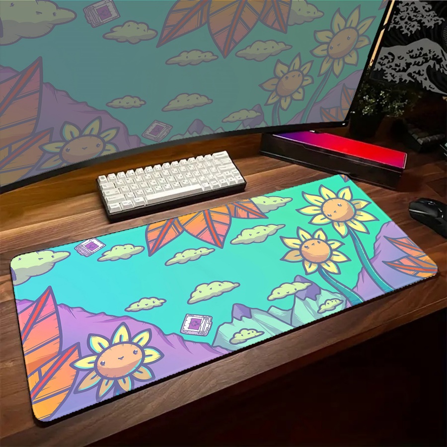 Podkładka pod mysz Zwierzę Roś – Desk Setup With Plants recenzja i cena