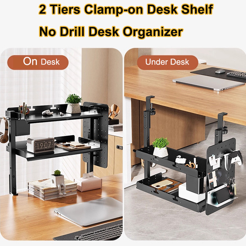 Półka na biurko z mocowaniem n – Desk Setup Productivity recenzja i cena