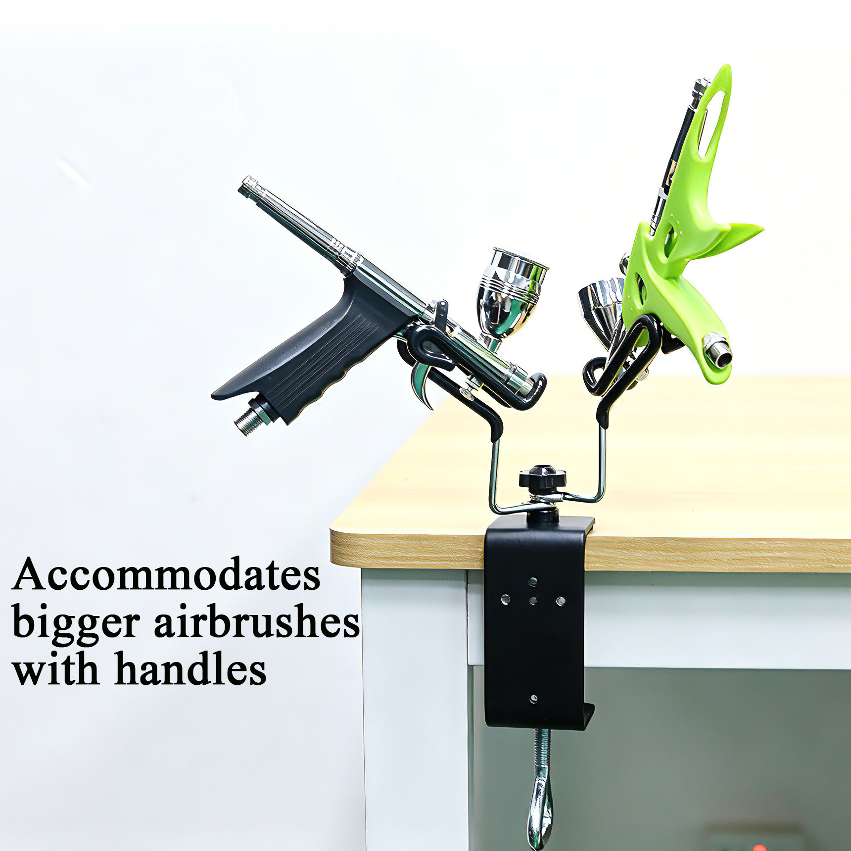 Duży uchwyt na aerografy do ae – Desk Setup Kit recenzja i cena
