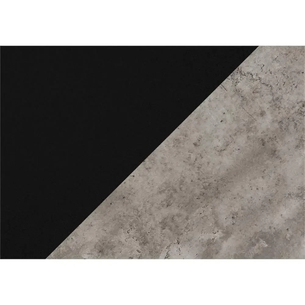 Biurko komputerowe w kształcie – Desk Setup Black And Wood recenzja i cena