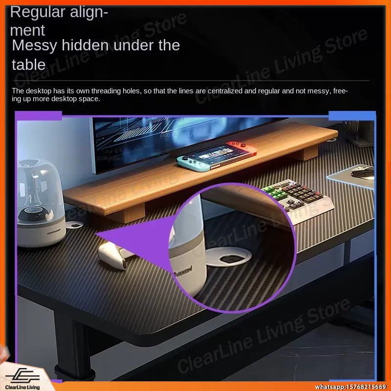Elektryczne biurko gamingowe z – Desk Setup Ergonomics recenzja i cena