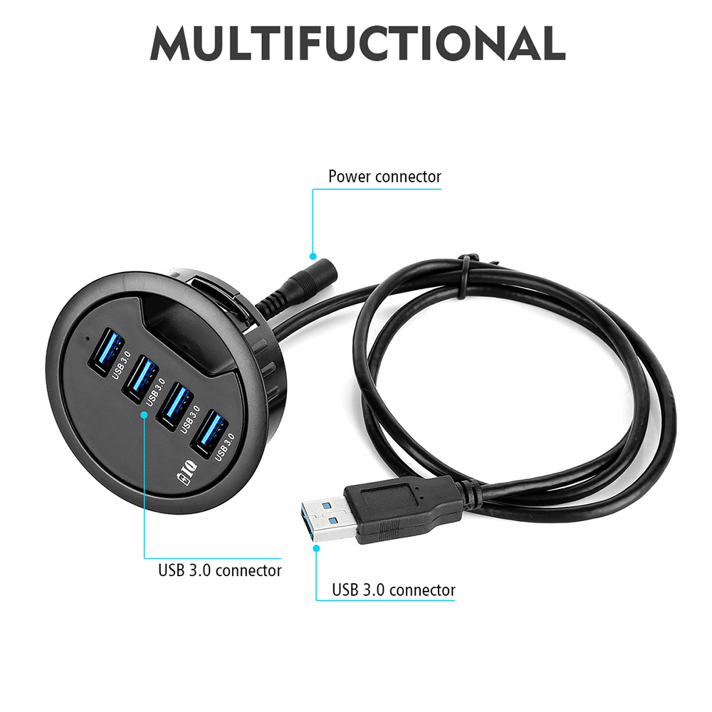 Koncentrator biurkowy USB USB3 – Desk Setup Hub recenzja i cena