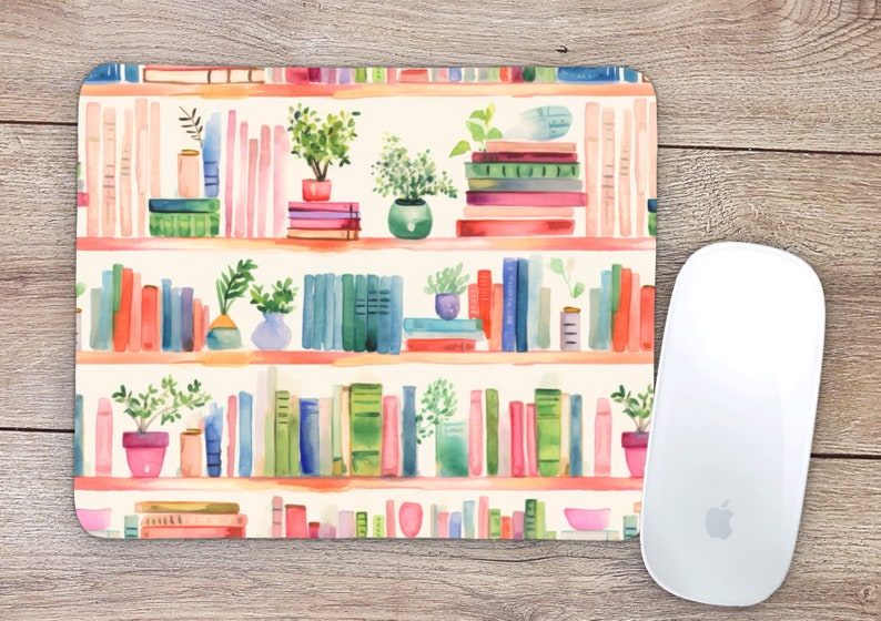 Plant Books Podkładka pod mysz – Desk Setup With Plants recenzja i cena