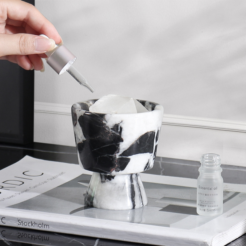 Dekoracje do domu, marmurowy ś – Desk Setup Essentials recenzja i cena