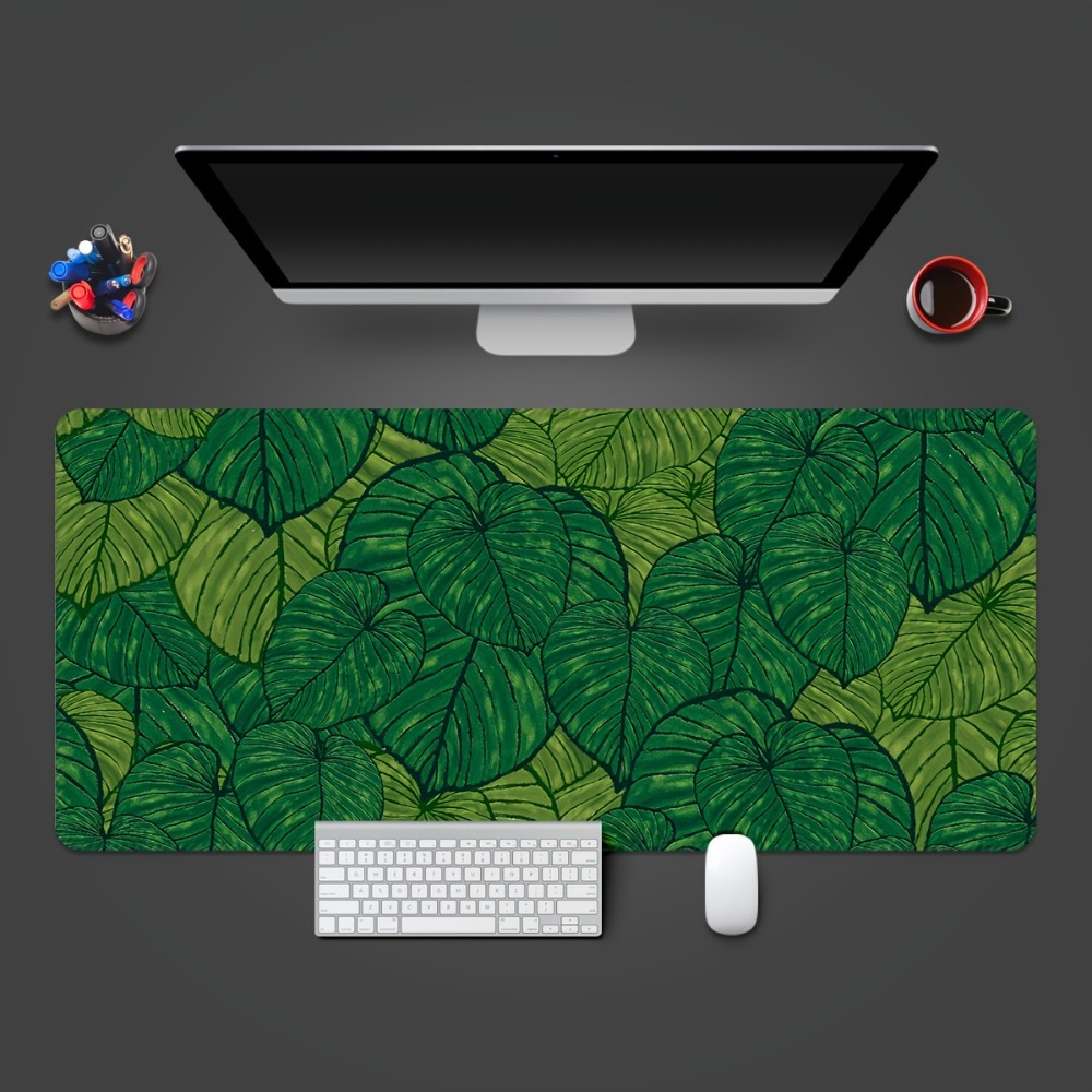 Podkładka pod mysz z motywem t – Desk Setup With Plants recenzja i cena