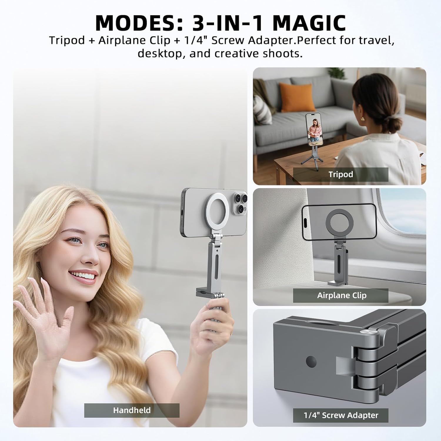 Magnetyczny uchwyt do telefonu – Desk Setup Essentials recenzja i cena