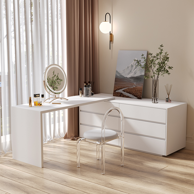 Wielofunkcyjne biurko komputer – Desk Vanity Setup recenzja i cena