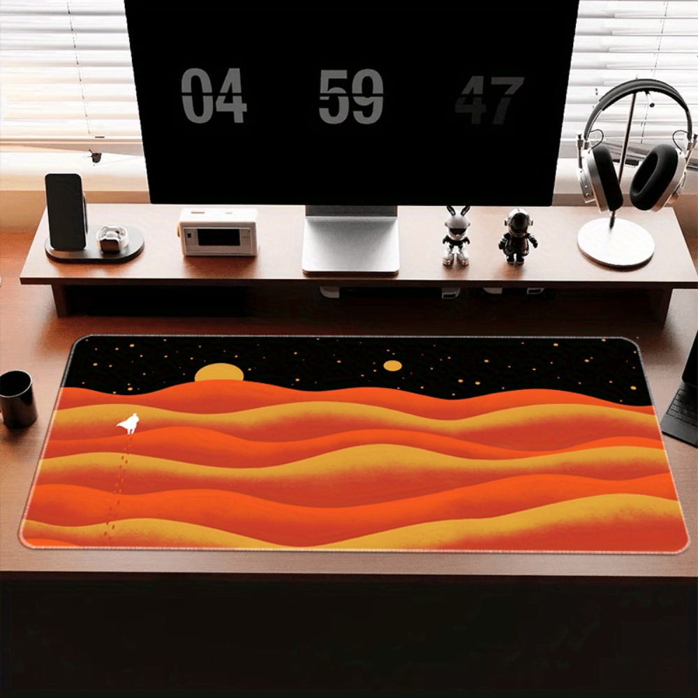 Antypoślizgowa podkładka pod m – Yellow Desk Setup recenzja i cena