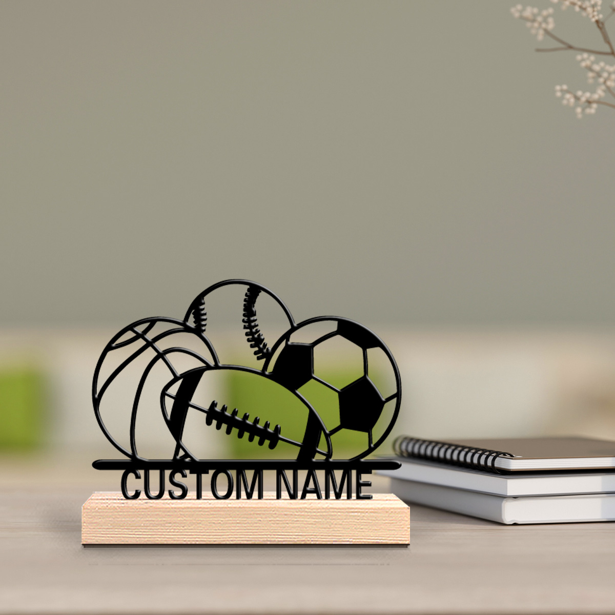 1 szt. Personalizowana, dekora – Desk Setup Decor recenzja i cena