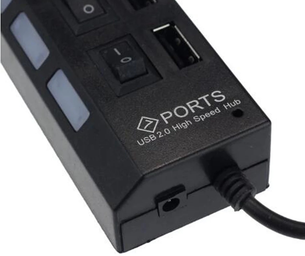 Rozdzielacz USB 2.0 z 7 portam – Desk Setup Hub recenzja i cena