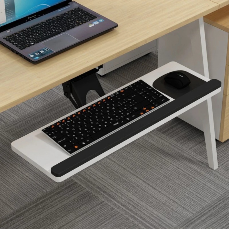 Półka na klawiaturę pod biurko – Desk Setup Home Office recenzja i cena