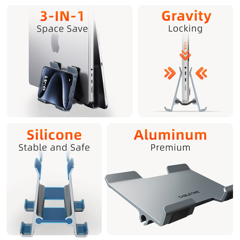 CABLETIME Pionowy Stojak na La – Vertical Laptop Stand recenzja i cena