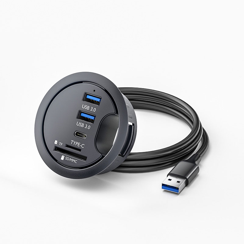 USB HUB 3.0 do montażu na biur – Desk Setup Hub recenzja i cena