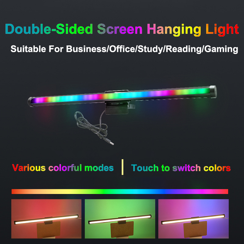 Lampa biurkowa LED do monitora – Yellow Desk Setup recenzja i cena