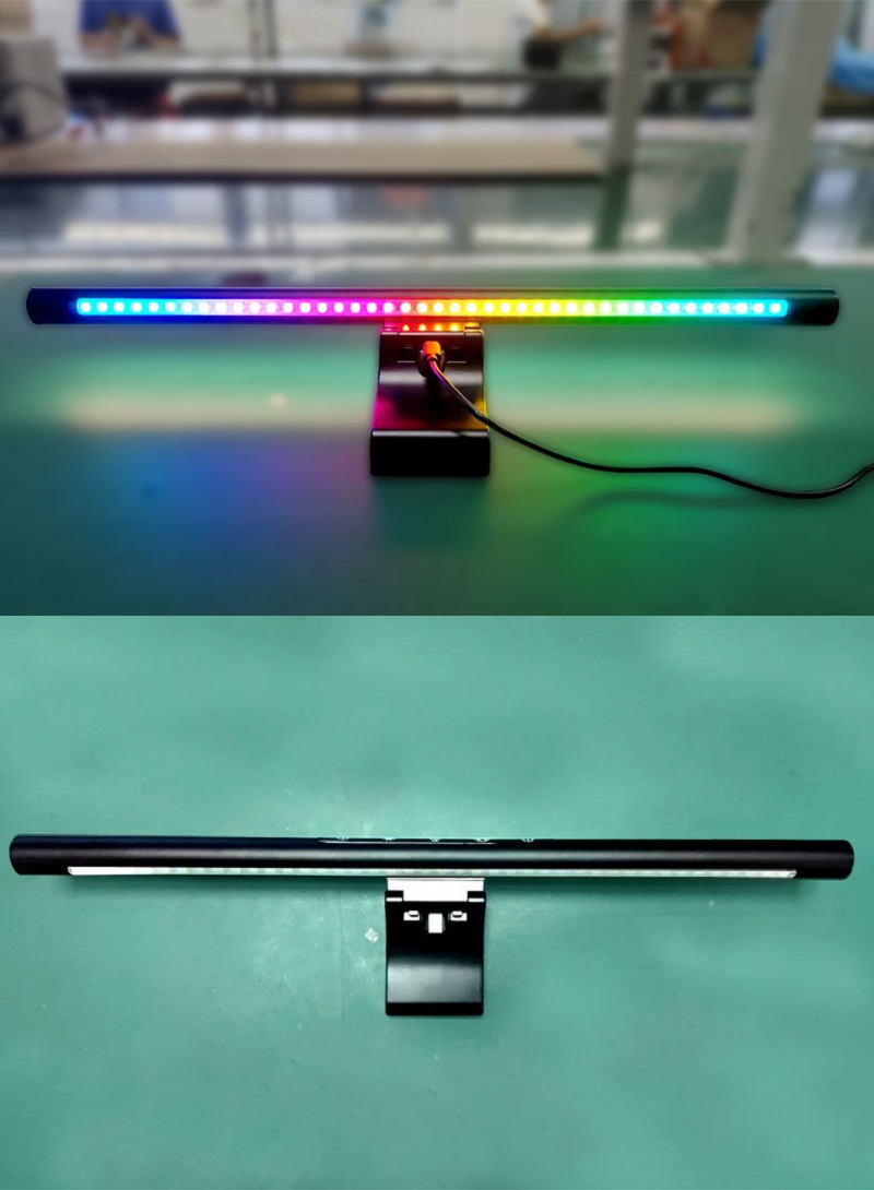 Lampa biurkowa LED do monitora – Yellow Desk Setup recenzja i cena