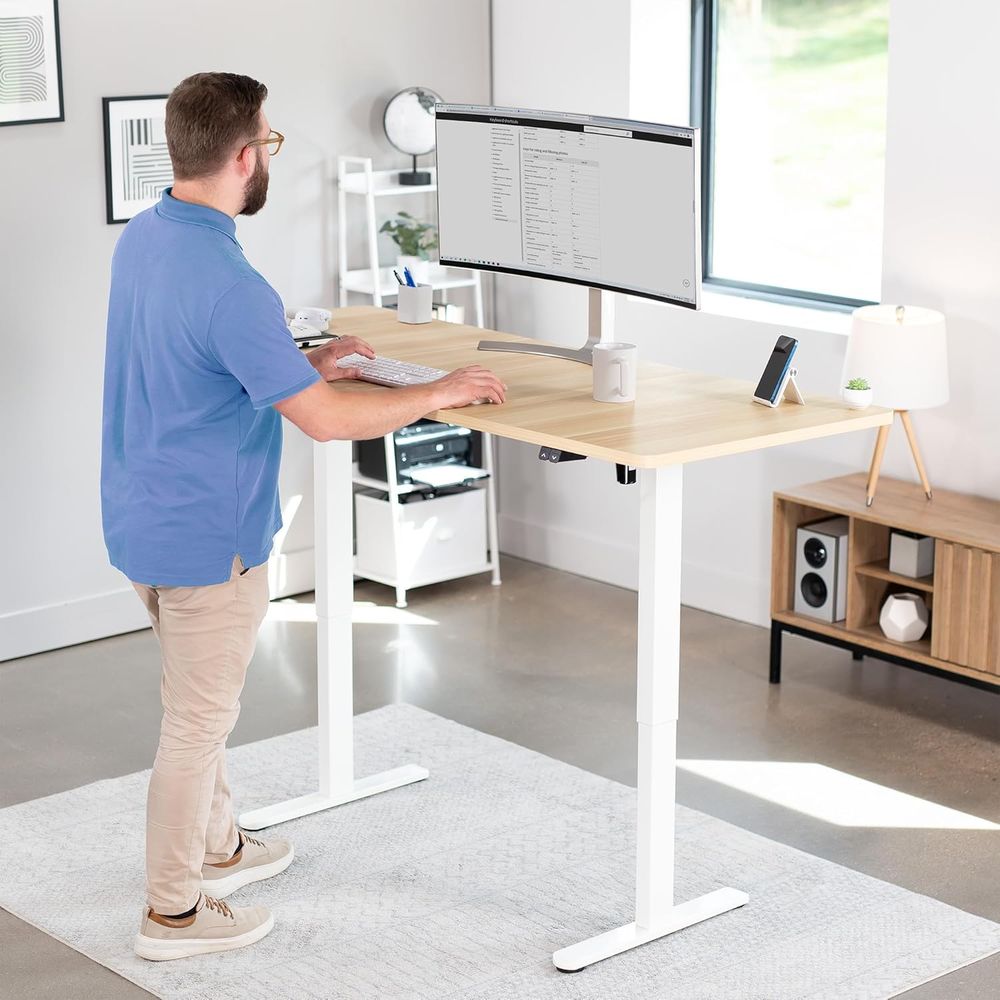 Elektryczne biurko stojące 71  – Desk Setup Kit recenzja i cena