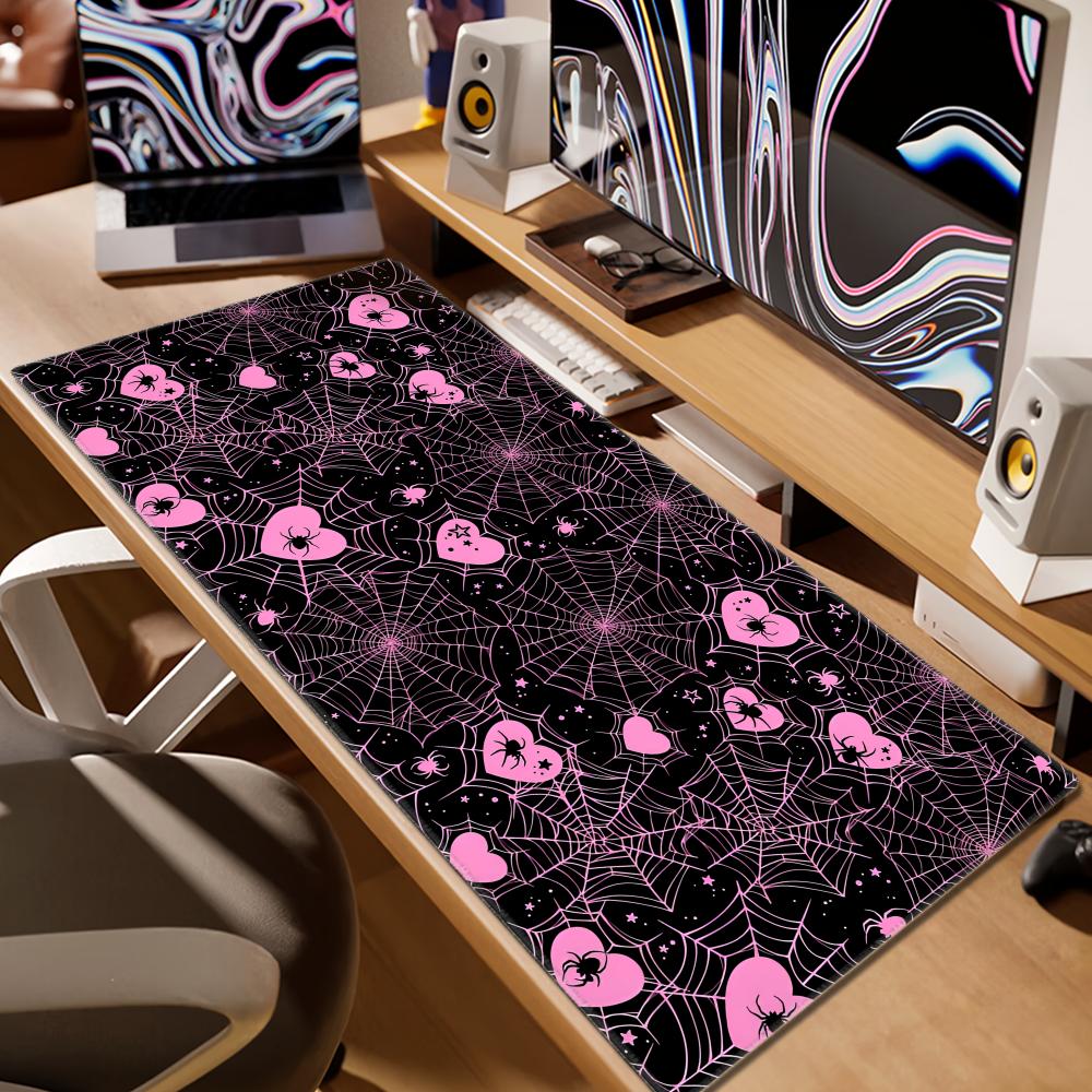 Podkładka na biurko 90x40 Biał – Desk Setup Pink recenzja i cena