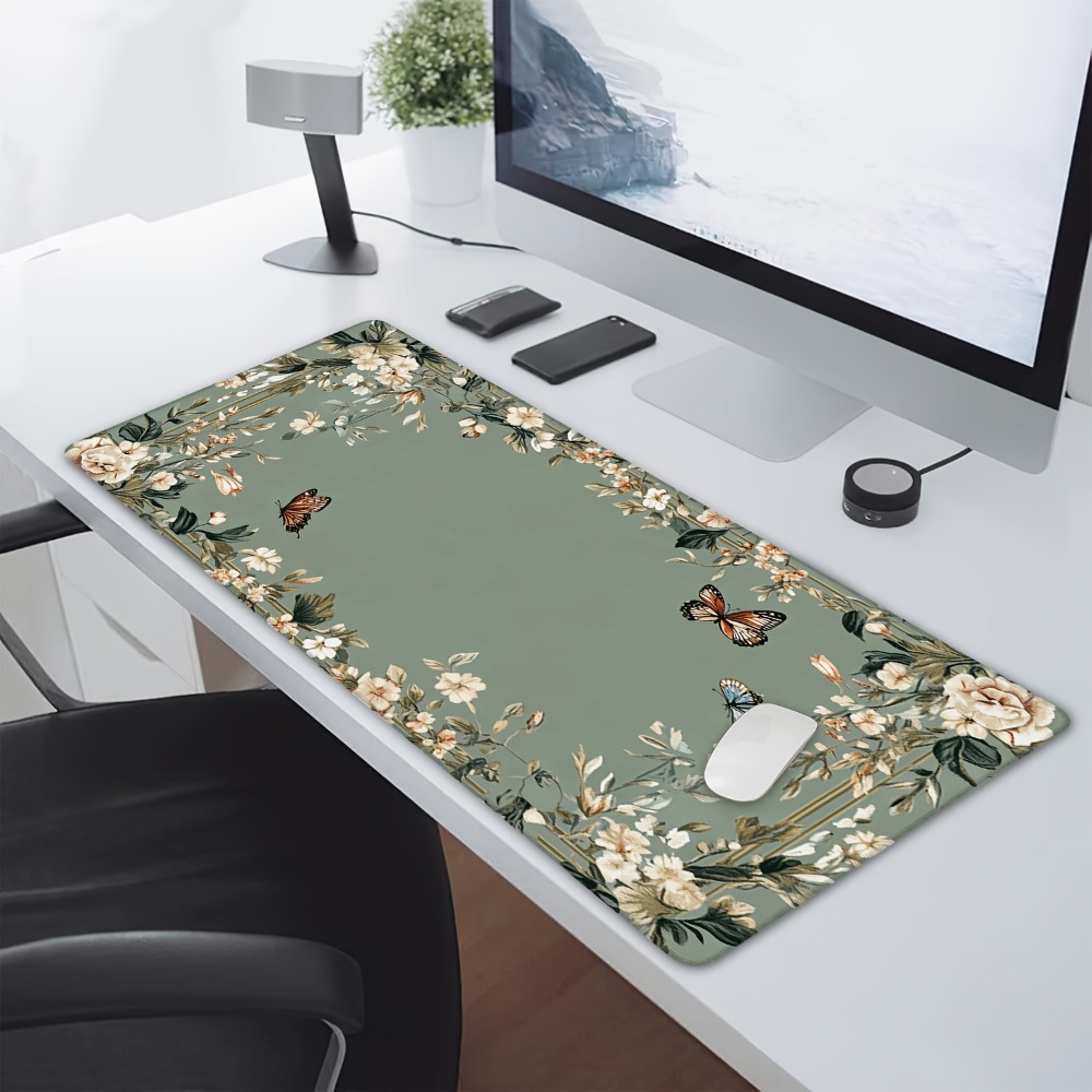 Podkładka na stół z motywem mo – Desk Setup With Plants recenzja i cena
