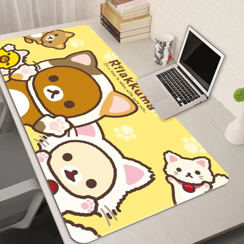 Podkładka pod mysz XXL Cartoon – Desk Setup Pink recenzja i cena