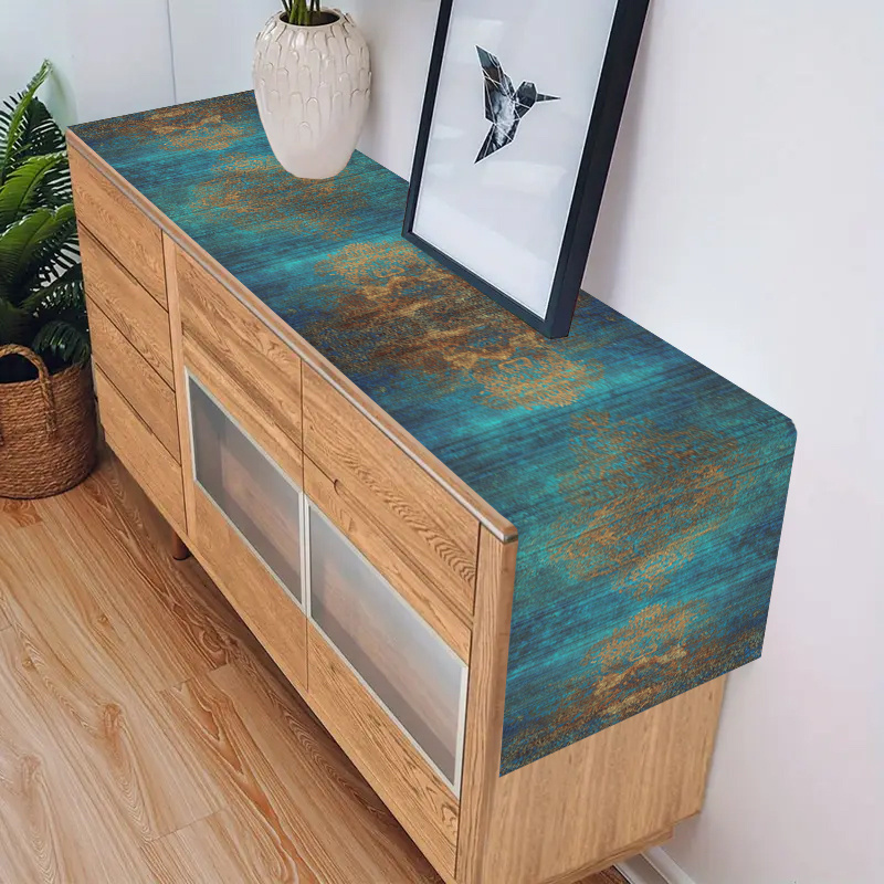 Ciemnoniebieski, retro, tkany  – Desk Setup Dark recenzja i cena