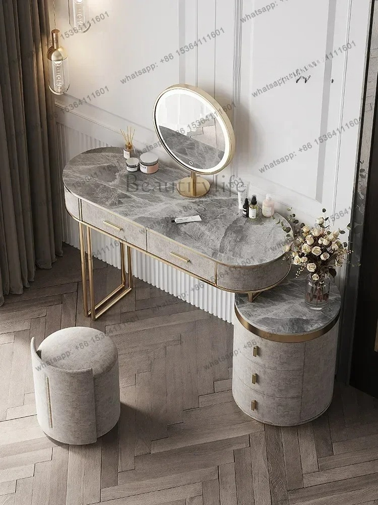Zestaw mebli do sypialni w sty – Desk Vanity Setup recenzja i cena