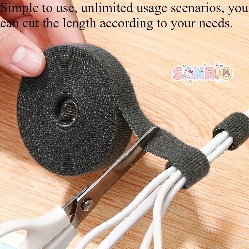 2 szt. samoprzylepnych opasek  – Cable Velcro Strap recenzja i cena