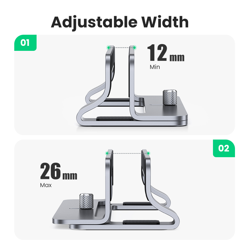 UGREEN pionowy stojak na lapto – Vertical Laptop Stand recenzja i cena