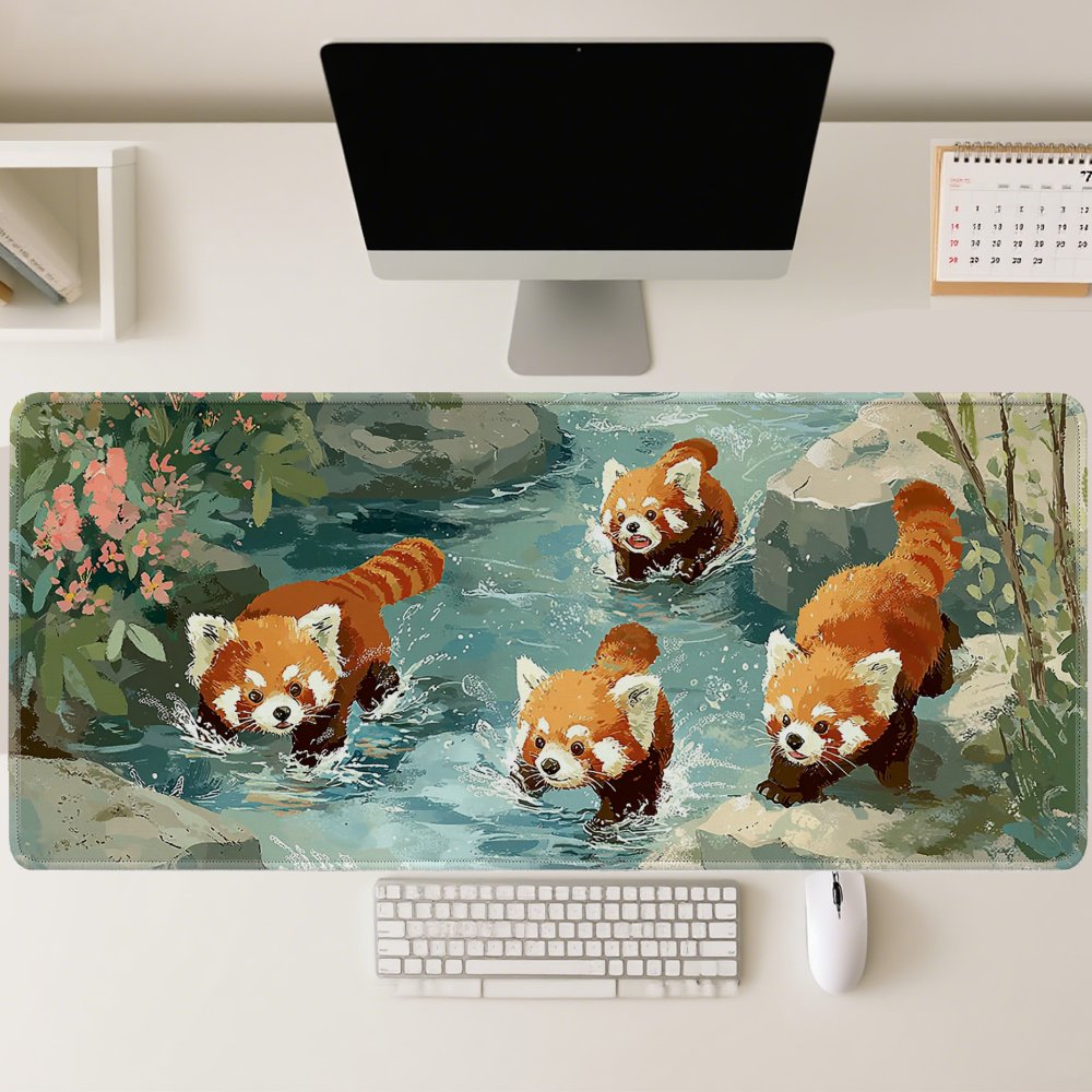 Podkładka na biurko XXL z moty – Desk Setup Streaming recenzja i cena