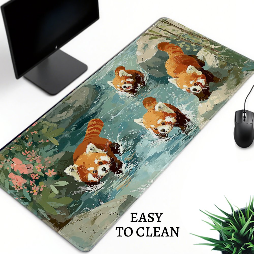 Podkładka na biurko XXL z moty – Desk Setup Streaming recenzja i cena