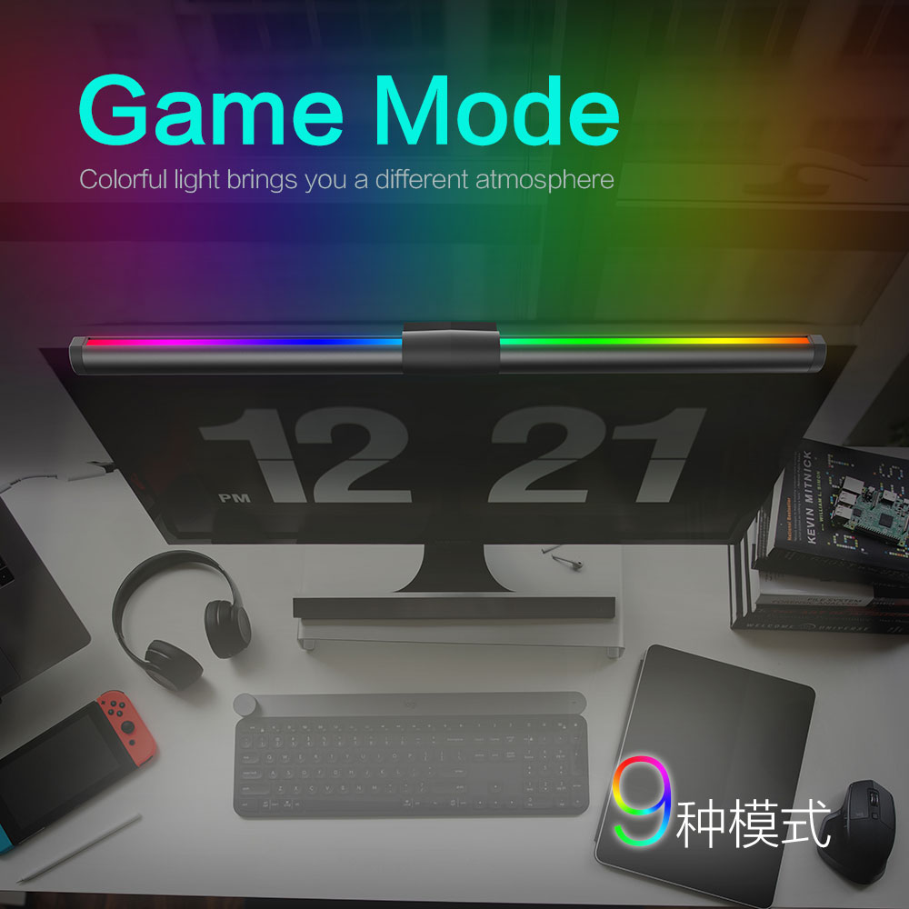 Lampa biurkowa LED do monitora – Yellow Desk Setup recenzja i cena