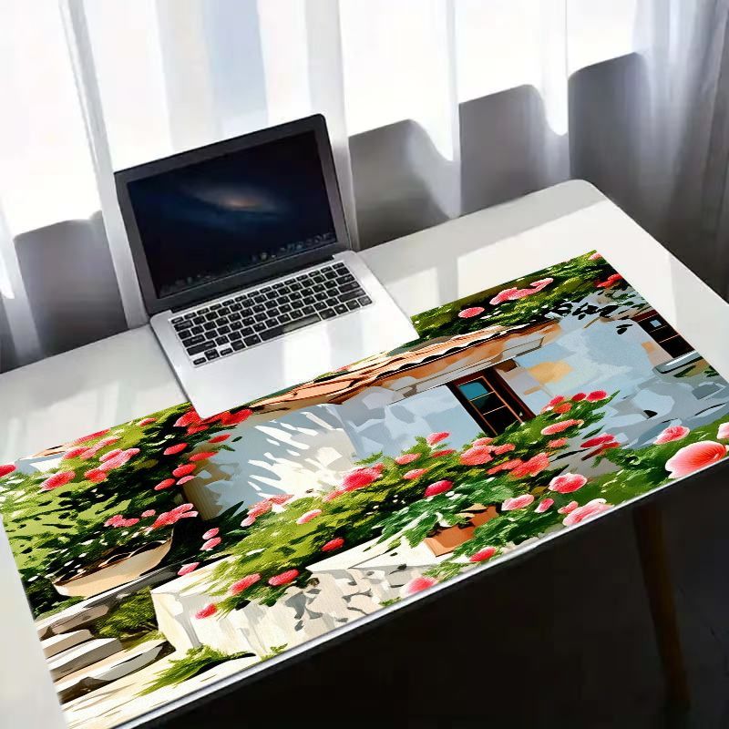 Kreatywna podkładka pod mysz z – Desk Setup With Plants recenzja i cena