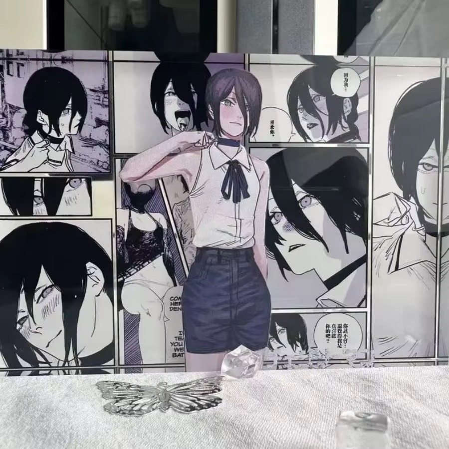 Figurka Anime Denji i Reze, Ak – Desk Setup Decor recenzja i cena