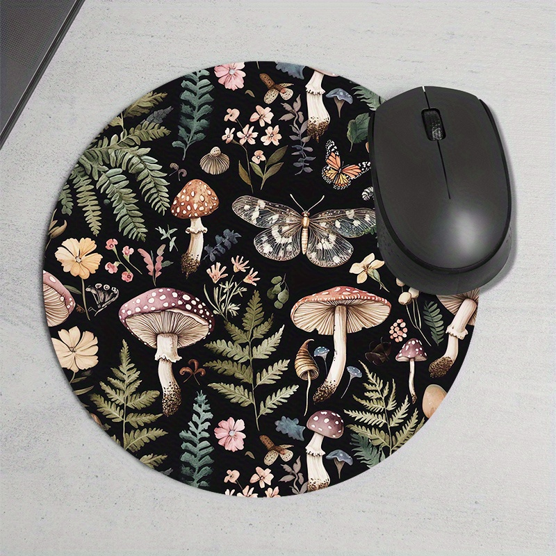 Okrągła podkładka pod mysz z m – Desk Setup With Plants recenzja i cena
